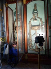 Dépoussiérage d'un harnais (Compiègne)