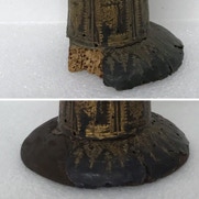 Restauration d'un plumier en bois (Toulouse)