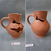 Restauration d'un pichet archéologique (Dourdan)